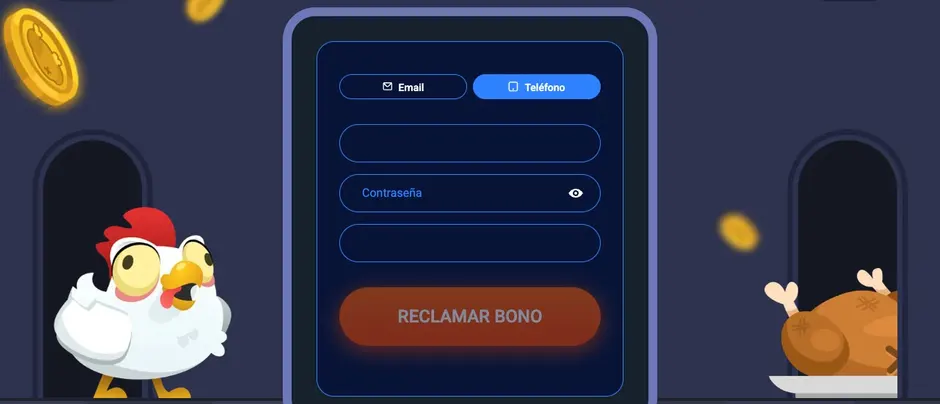 Formulario de registro de Mostbet con opciones de correo y teléfono